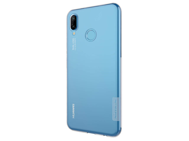 Чехол Nillkin Nature case для Huawei P20 lite (прозрачный, гелевый)