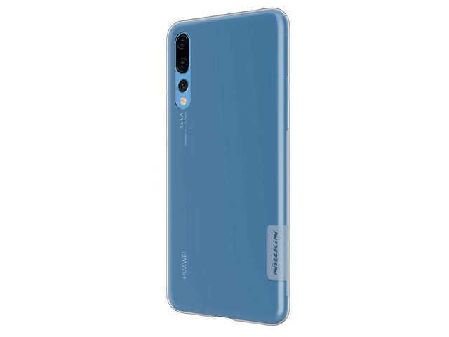 Чехол Nillkin Nature case для Huawei P20 pro (серый, гелевый)