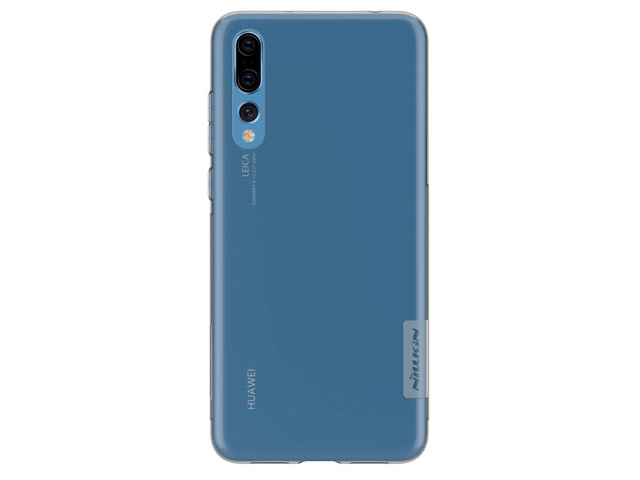 Чехол Nillkin Nature case для Huawei P20 pro (серый, гелевый)