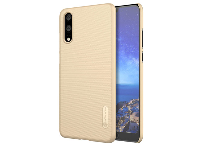 Чехол Nillkin Hard case для Huawei P20 (золотистый, пластиковый)