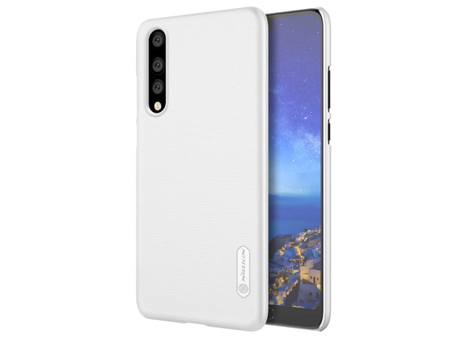 Чехол Nillkin Hard case для Huawei P20 pro (белый, пластиковый)