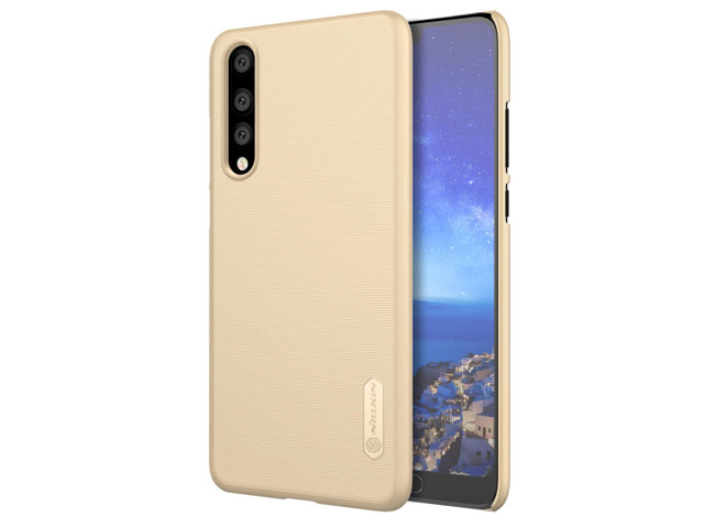 Чехол Nillkin Hard case для Huawei P20 pro (золотистый, пластиковый)