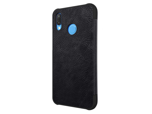 Чехол Nillkin Qin leather case для Huawei P20 lite (черный, кожаный)