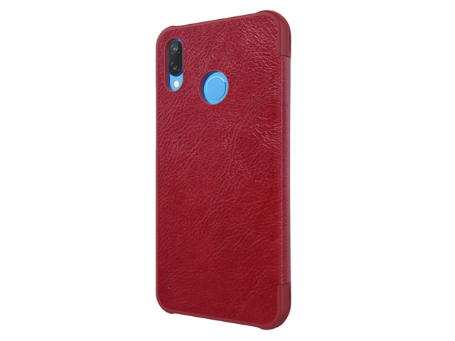 Чехол Nillkin Qin leather case для Huawei P20 lite (красный, кожаный)