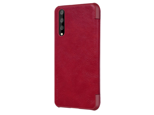 Чехол Nillkin Qin leather case для Huawei P20 pro (красный, кожаный)