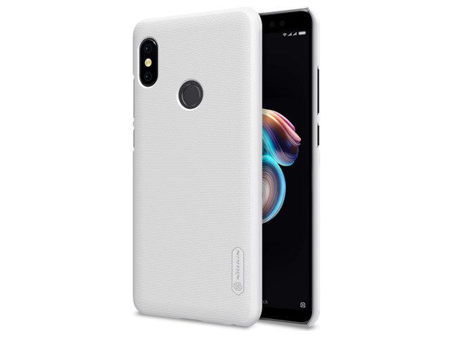 Чехол Nillkin Hard case для Xiaomi Redmi Note 5 pro (белый, пластиковый)