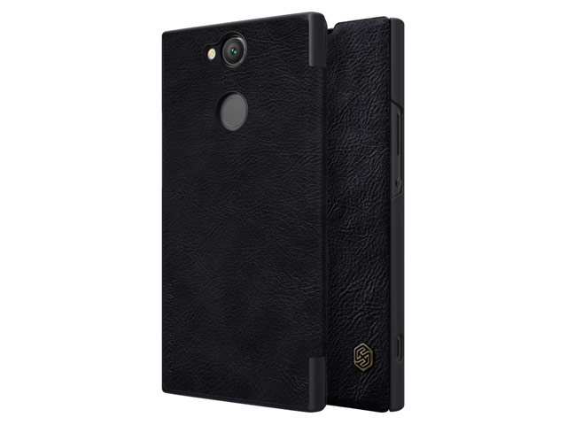 Чехол Nillkin Qin leather case для Sony Xperia XA2 (черный, кожаный)
