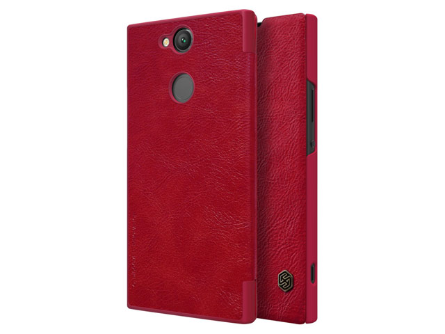 Чехол Nillkin Qin leather case для Sony Xperia XA2 (красный, кожаный)