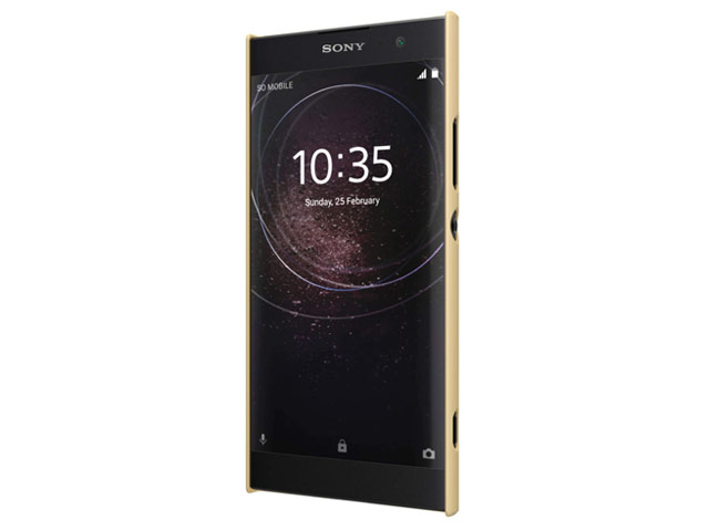 Чехол Nillkin Hard case для Sony Xperia XA2 (золотистый, пластиковый)