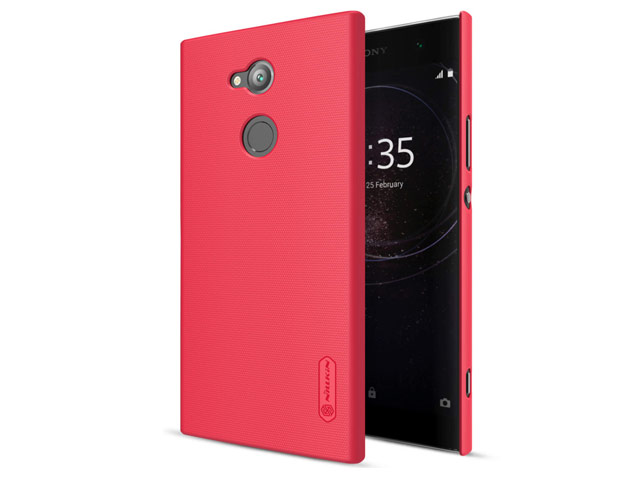 Чехол Nillkin Hard case для Sony Xperia XA2 ultra (красный, пластиковый)