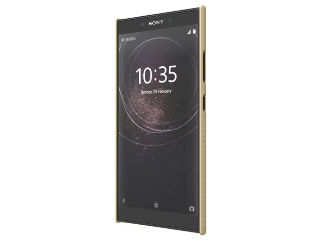 Чехол Nillkin Hard case для Sony Xperia L2 (золотистый, пластиковый)