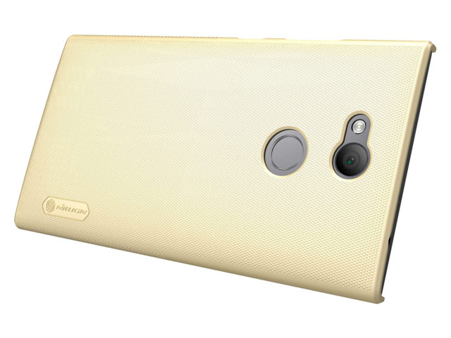 Чехол Nillkin Hard case для Sony Xperia L2 (золотистый, пластиковый)