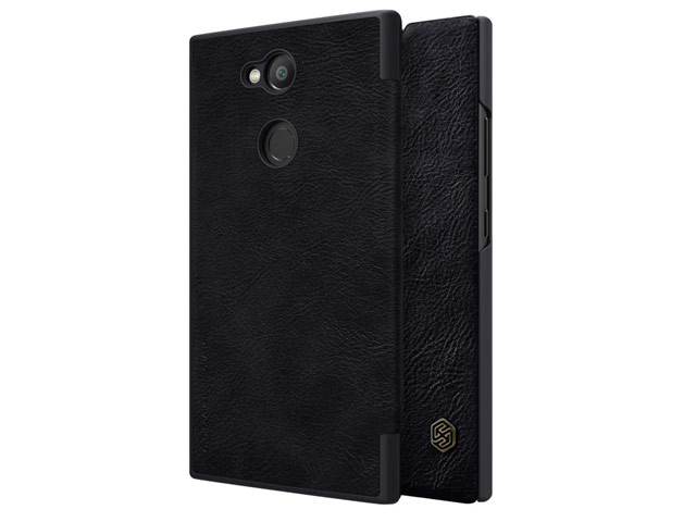 Чехол Nillkin Qin leather case для Sony Xperia L2 (черный, кожаный)