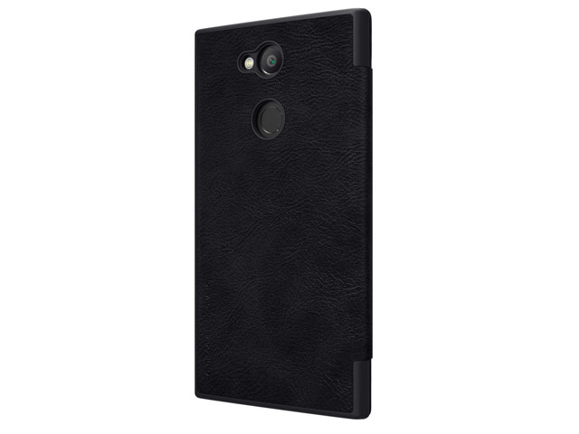Чехол Nillkin Qin leather case для Sony Xperia L2 (черный, кожаный)