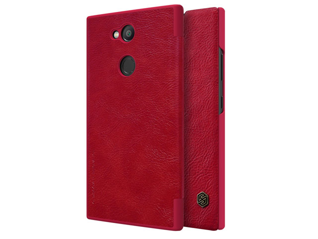 Чехол Nillkin Qin leather case для Sony Xperia L2 (красный, кожаный)
