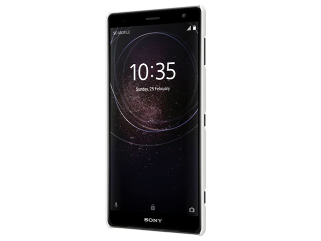 Чехол Nillkin Hard case для Sony Xperia XZ2 (белый, пластиковый)