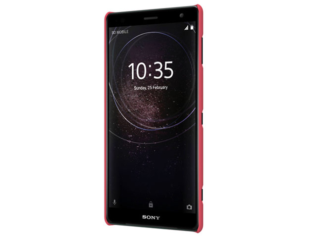 Чехол Nillkin Hard case для Sony Xperia XZ2 (красный, пластиковый)