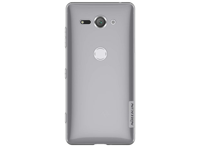 Чехол Nillkin Nature case для Sony Xperia XZ2 compact (серый, гелевый)