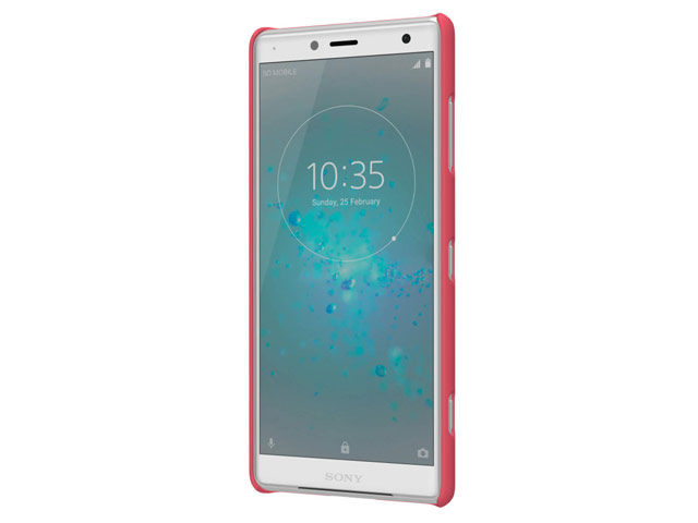 Чехол Nillkin Hard case для Sony Xperia XZ2 compact (красный, пластиковый)