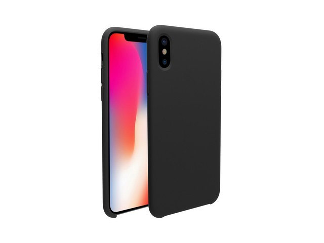 Чехол Nillkin Flex Pure case для Apple iPhone X (черный, гелевый)