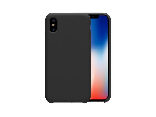 Чехол Nillkin Flex Pure case для Apple iPhone X (черный, гелевый)