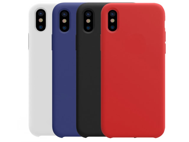 Чехол Nillkin Flex Pure case для Apple iPhone X (черный, гелевый)