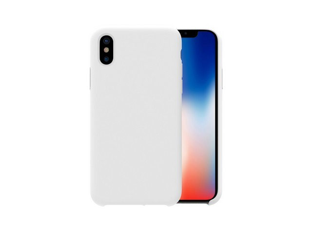 Чехол Nillkin Flex Pure case для Apple iPhone X (белый, гелевый)