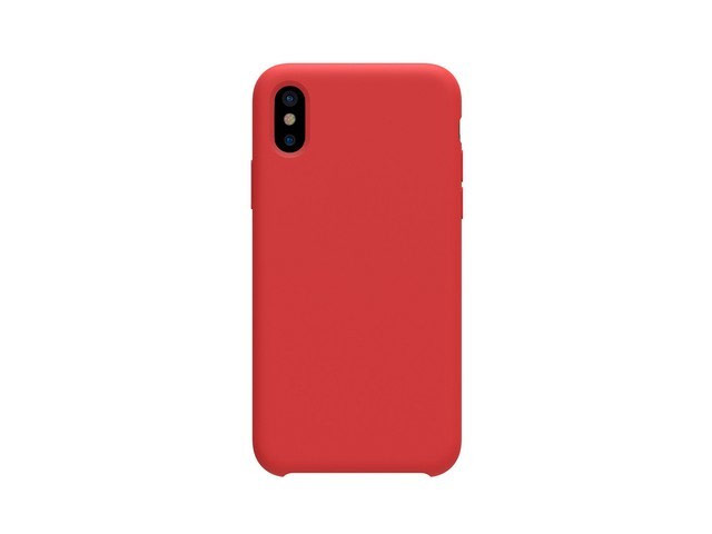 Чехол Nillkin Flex Pure case для Apple iPhone X (красный, гелевый)