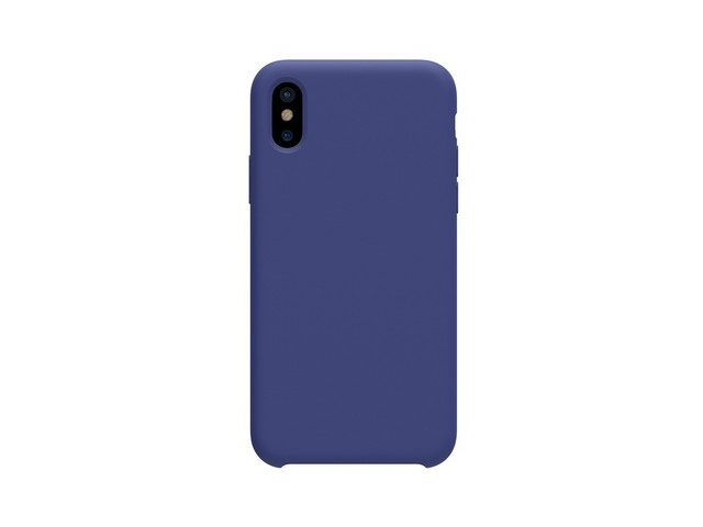 Чехол Nillkin Flex Pure case для Apple iPhone X (синий, гелевый)