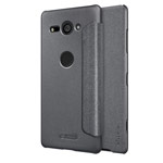 Чехол Nillkin Sparkle Leather Case для Sony Xperia XZ2 compact (темно-серый, винилискожа)