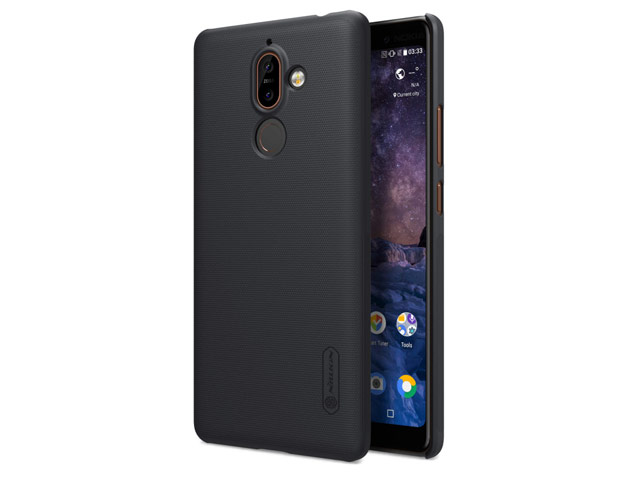 Чехол Nillkin Hard case для Nokia 7 plus (черный, пластиковый)