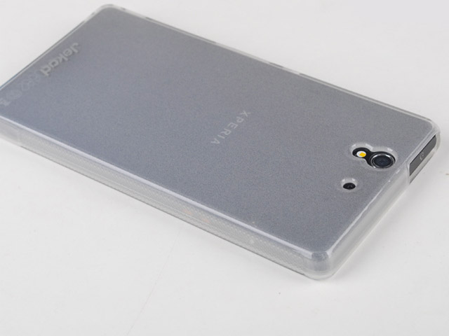 Чехол Jekod Soft case для Sony Xperia Z L36i/L36h (белый, гелевый)