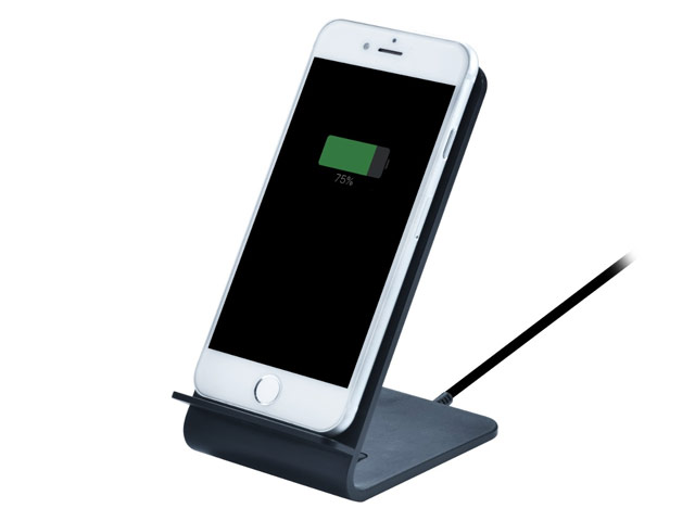 Беспроводное зарядное устройство Devia Pioneer Wireless Charger (Fast Charge, черное, стандарт QI)