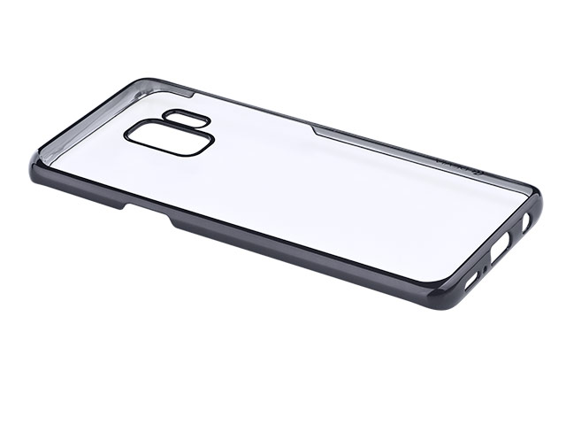 Чехол Devia Glitter Soft case для Samsung Galaxy S9 (Gun Black, гелевый)