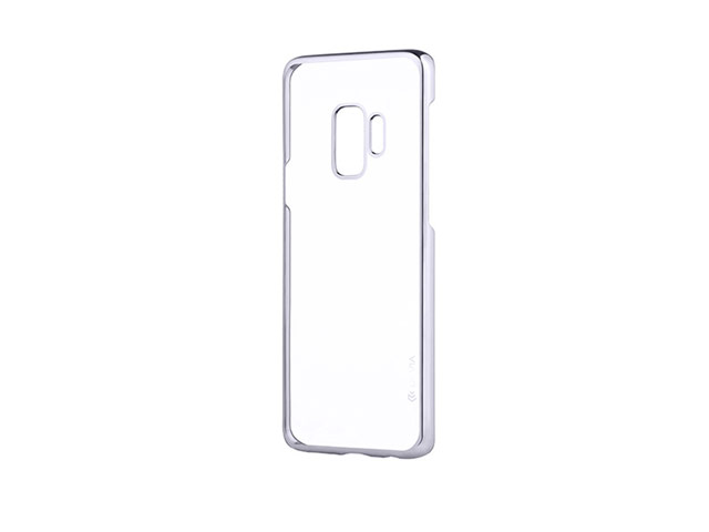 Чехол Devia Glitter Soft case для Samsung Galaxy S9 plus (Silver, гелевый)