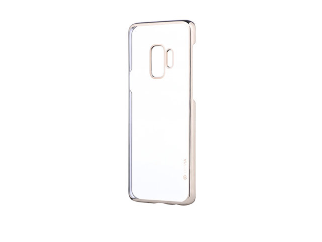 Чехол Devia Glitter Soft case для Samsung Galaxy S9 plus (Champagne Gold, гелевый)