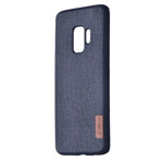 Чехол Devia Flax case для Samsung Galaxy S9 plus (черный, матерчатый)