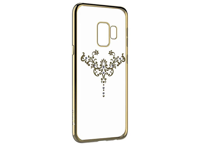 Чехол Devia Iris case для Samsung Galaxy S9 (золотистый, гелевый)