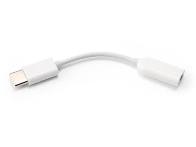 Адаптер Xiaomi Type-C to Headphone Adapter универсальный (USB Type C, miniJack 3.5 мм, белый)