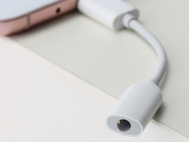 Адаптер Xiaomi Type-C to Headphone Adapter универсальный (USB Type C, miniJack 3.5 мм, белый)
