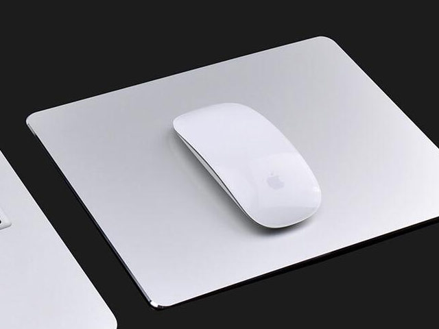 Коврик для мыши Xiaomi Metal Style Mouse Pad XL универсальный (300 х 240 мм, серебристый, алюминиевый)