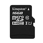 Флеш-карта Kingston microSD (16Gb, microSD, Class 10 U1)