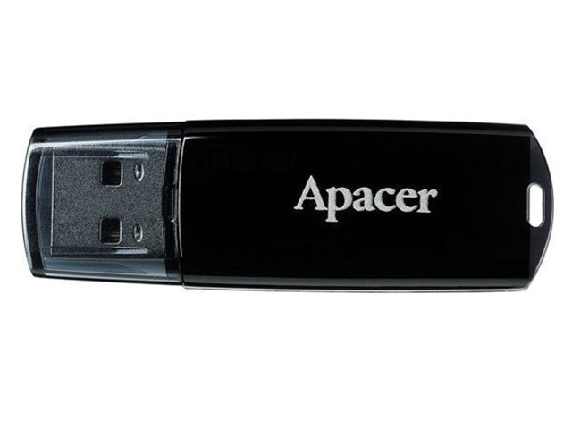 Флеш-карта Apacer Flash Drive AH322 (16Gb, USB 2.0, черная)