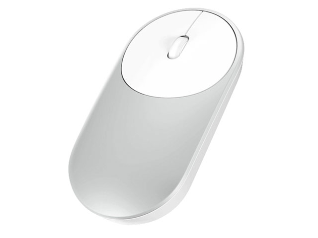 Беспроводная мышь Xiaomi Mi Portable Mouse (серебристая, беспроводная)