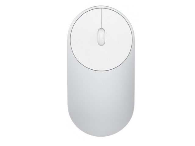 Беспроводная мышь Xiaomi Mi Portable Mouse (серебристая, беспроводная)