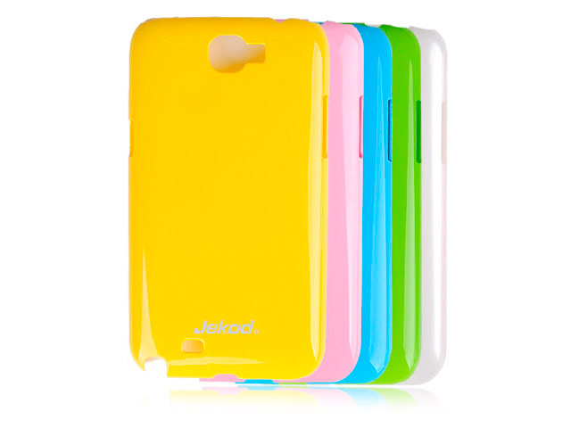 Чехол Jekod Shine case для Samsung Galaxy S3 mini i8190 (желтый, пластиковый)