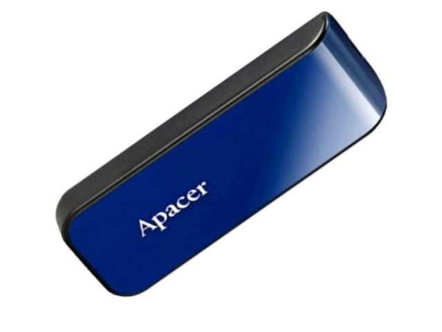 Флеш-карта Apacer Flash Drive AH334 (16Gb, USB 2.0, темно-синяя)