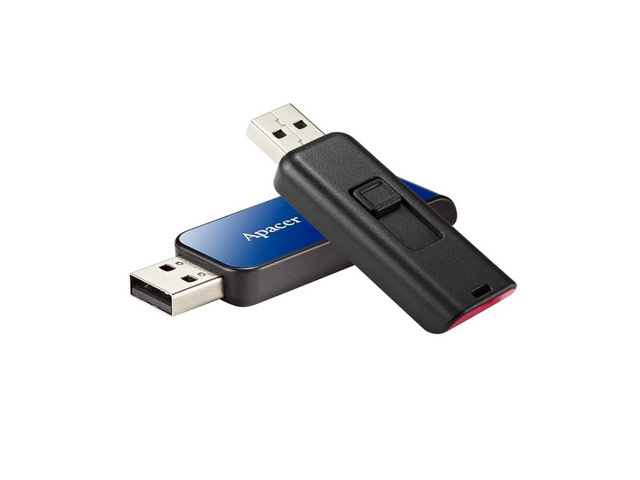 Флеш-карта Apacer Flash Drive AH334 (16Gb, USB 2.0, темно-синяя)
