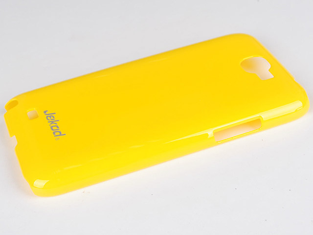 Чехол Jekod Shine case для Samsung Galaxy Note 2 N7100 (белый, пластиковый)