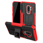 Чехол Yotrix Shockproof case для Samsung Galaxy S9 plus (красный, пластиковый)